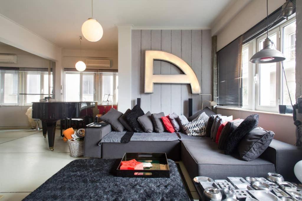 Athens Designer'S Loft Downtown Daire Dış mekan fotoğraf