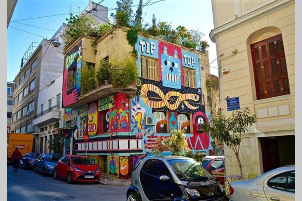 Athens Designer'S Loft Downtown Daire Dış mekan fotoğraf