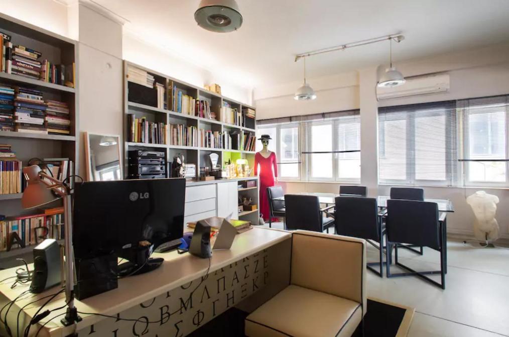 Athens Designer'S Loft Downtown Daire Dış mekan fotoğraf